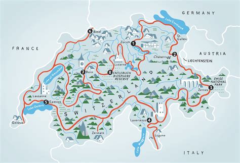 switzerland attractions map|things to do in switzerland in fall.
